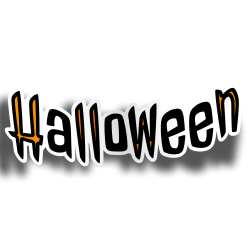 Sticker statique Halloween